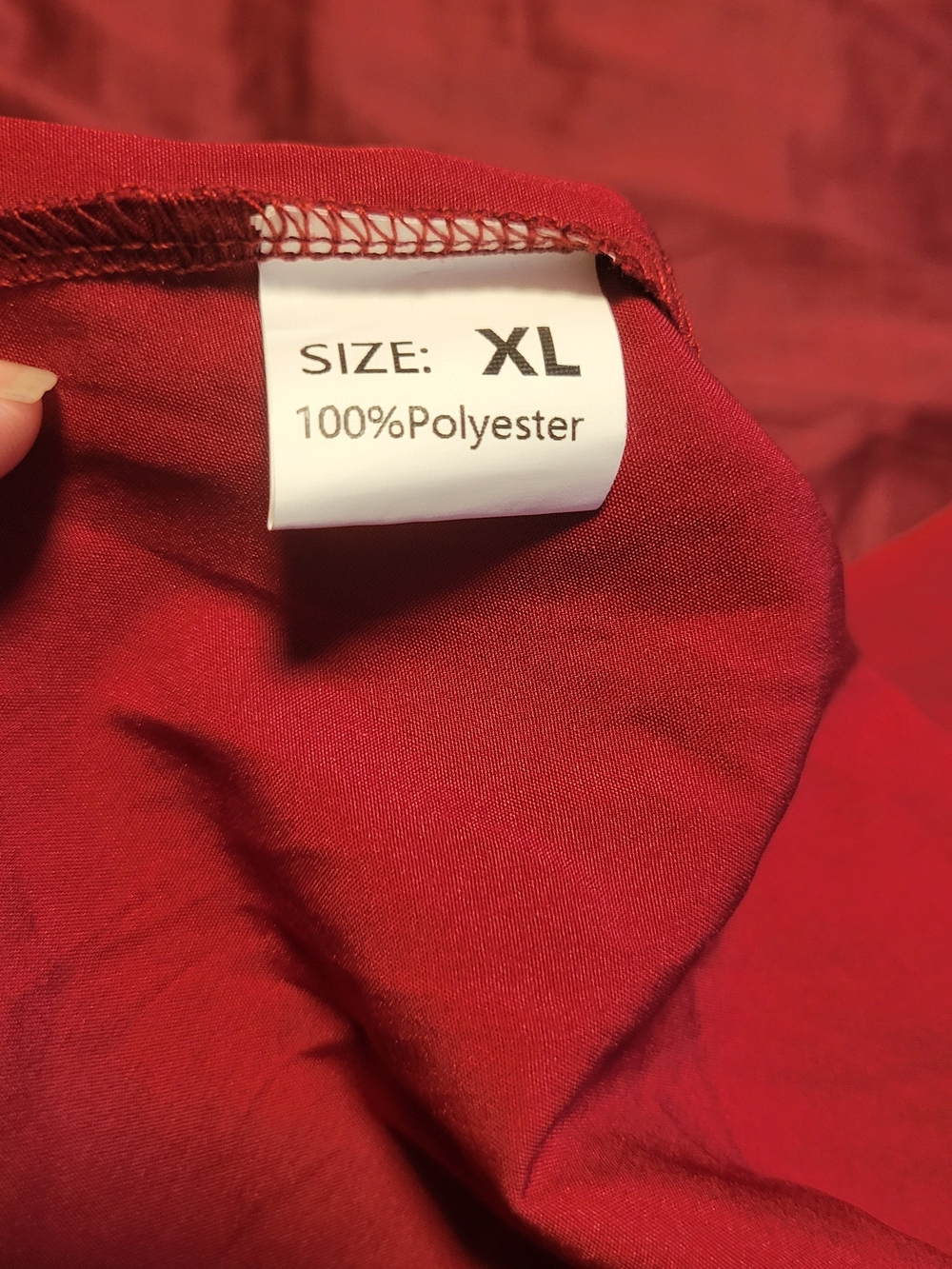 Red Mini Dress - XL